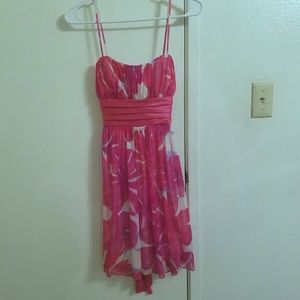 Pink floral Summer Dress